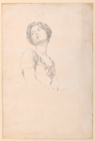Portræt af en kvinde af Philip Leslie Hale