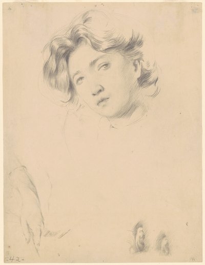 Studie af en pige af Philip Leslie Hale