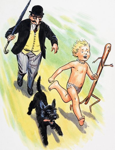 The Chase, illustration fra 