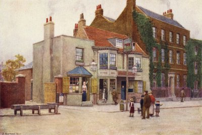 Red Cow Public-House og Fairlawn, Hammersmith Road, 1897 af Philip Norman