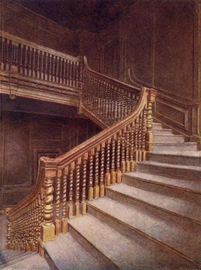 Trappe til Austin Friars nr. 10, 1895 af Philip Norman