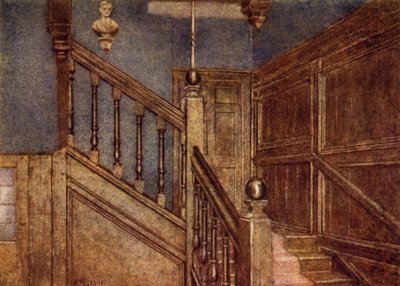 Trappe af Sandford Manor House, 1898 af Philip Norman
