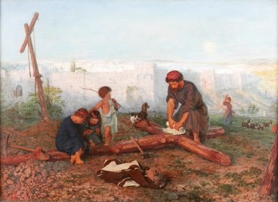 Hvor de korsfæstede ham, 1862 af Philip Richard Morris