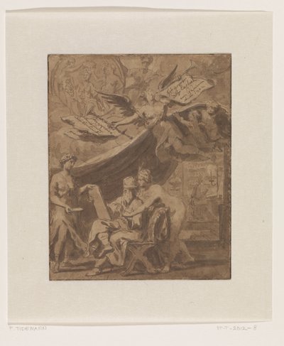 Frontispice design til The Big Painting Book af Philip Tidemann