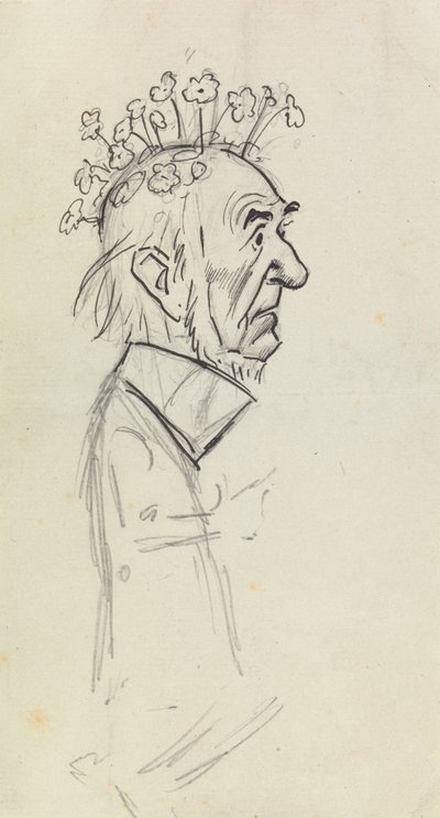 Karikaturportræt af Gladstone af Philip William May