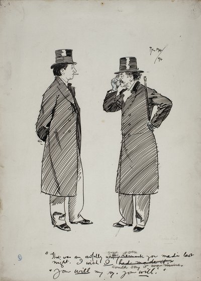 Oscar Wilde og Whistler af Philip William May