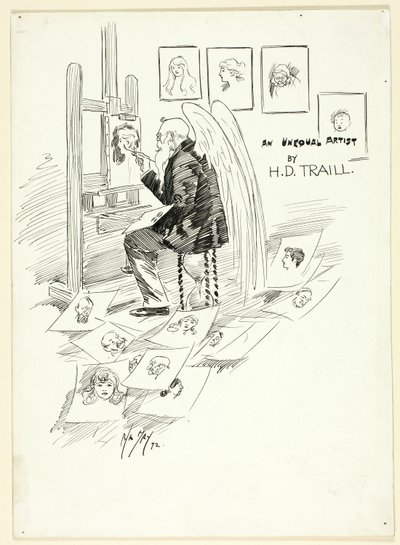 Studie for Cover af Philip William May