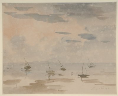 (akvarel på papir) af Philip Wilson Steer