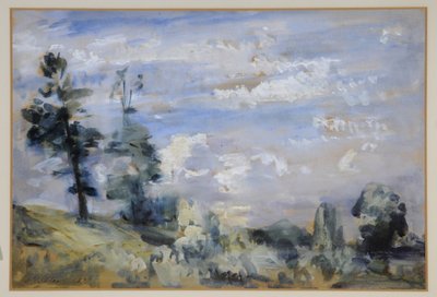 En blæsende morgen af Philip Wilson Steer