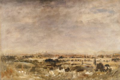 En fjern udsigt over Bridgnorth af Philip Wilson Steer