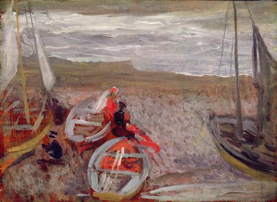 Både på stranden, Southwold af Philip Wilson Steer