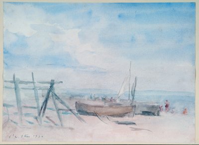 Lavvande, Walmer Beach af Philip Wilson Steer