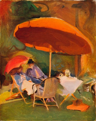 Olieskitse, c1927 af Philip de László