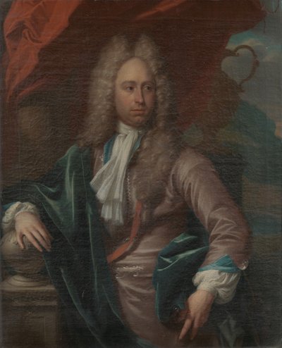Portræt af Caspar Adriaen Parduyn (1685-1735), foged i Middelburg af Philip van Dijk
