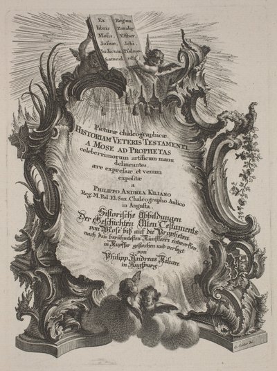 Kalkografiske Billeder af Det Gamle og Nye Testamentes Historie af Philipp Andreas Kilian after Various Artists, Johann Michael Wagner