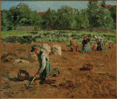 Kartoffelhøst af Philipp Franck