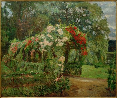 Rose lysthus i Richters have af Philipp Franck