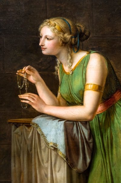 Cornelia, mor til Gracques-familien af Philipp Friedrich Hetsch