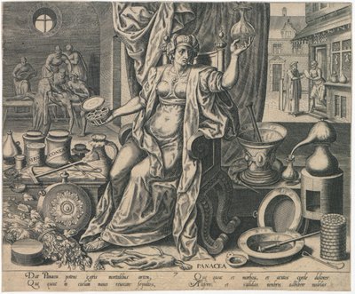 Panacea, 1574. af Philipp Galle