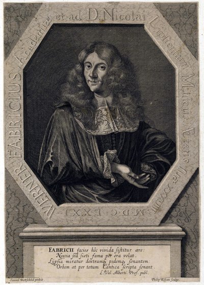 Afbildet person: Werner Fabricius af Philipp Kilian