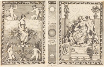 Design til kalender af Philipp Otto Runge