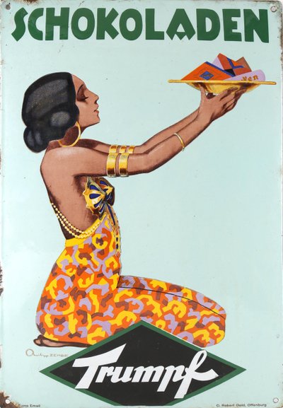 Trumpf Chocolates Signboard, 1920