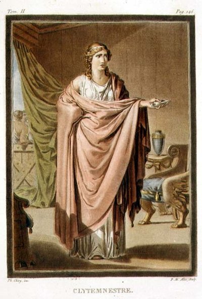 Clytemnestra, kostume til 