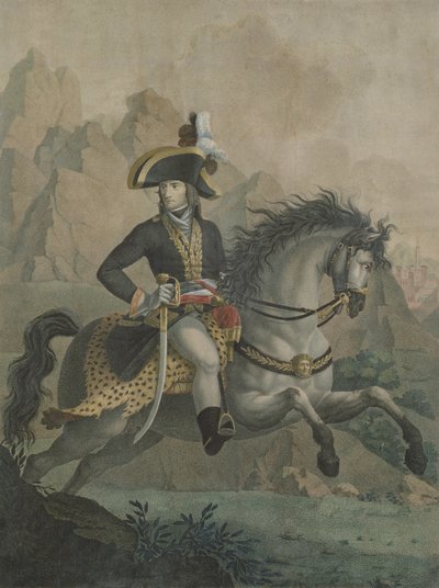 Bonaparte (1769-1821) 1er Consul, fra et maleri af Andrea Appiani (1754-1817) indgraveret af J.J.F. Tafsaert af Philippe Auguste Hennequin