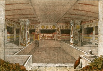 Gravstue på Caere af Philippe Benoist