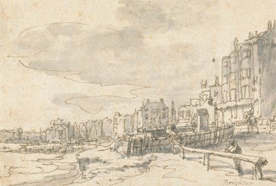 Fronten i Brighton af Philippe Jacques de Loutherbourg
