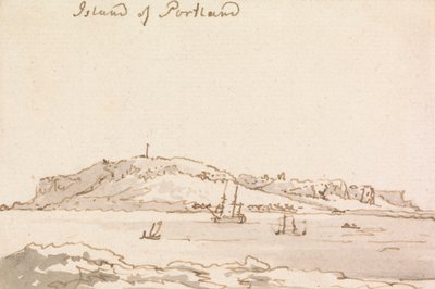 Øen Portland af Philippe Jacques de Loutherbourg
