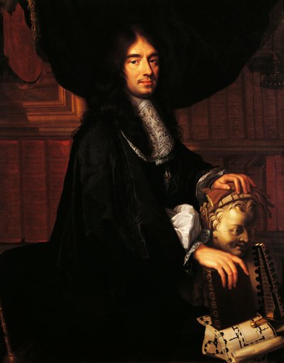 Portræt af Charles Perrault (Paris af Philippe Lallemand