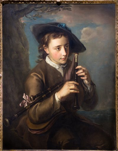 Piper, ca. 1740 (Olie på lærred) af Philippe Mercier