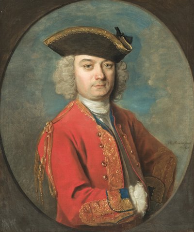 Portræt af Louis de Jean af Philippe Mercier