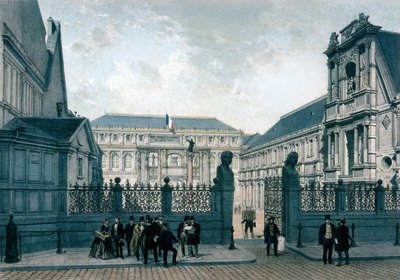 Palace of Fine Arts, Paris af Philippe and Ciceri Eugene (1813 1890) Benoist