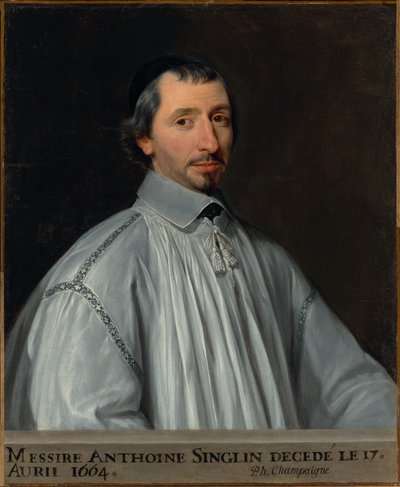 Antoine Singlin af Philippe de Champaigne