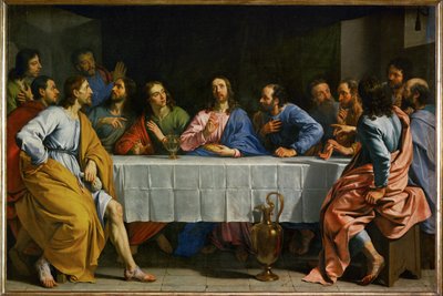 La cene - den sidste nadver ... af Philippe de Champaigne