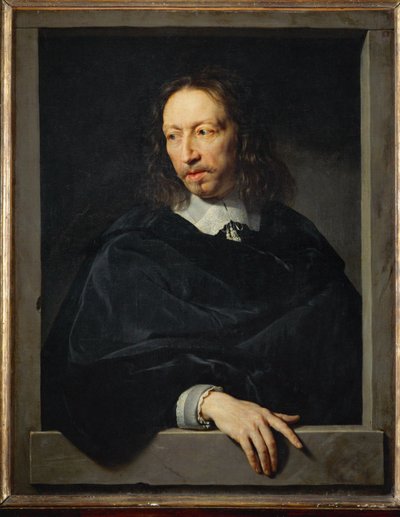 Mandligt portræt ... af Philippe de Champaigne