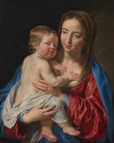 Maria med barnet af Philippe de Champaigne