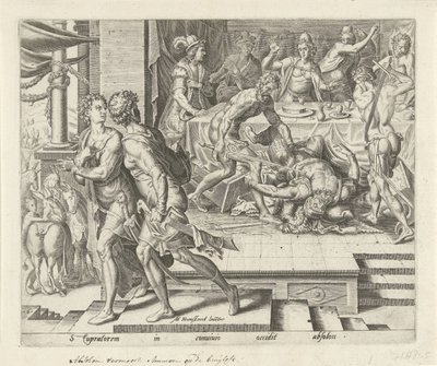 Absalons hævn Historien om Tamar og Amnon (serietitel) af Philips Galle