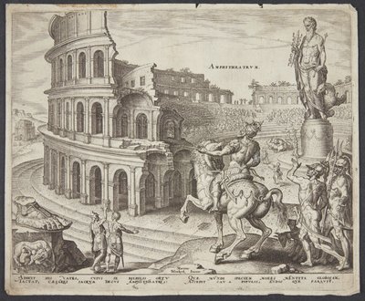 Colosseum i Rom af Philips Galle