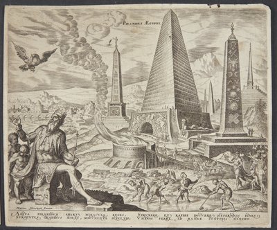 Egyptens pyramid af Philips Galle