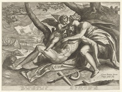 Venus sørger over Adonis