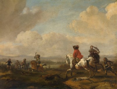 The Drive af Philips Wouwerman