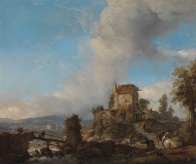 Hjortejagten af Philips Wouwerman