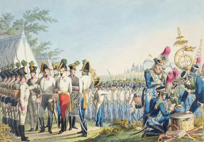 Det nye kejserlige kongelige østrigske lette infanteri efter Napoleonskrigene, c.1820 af Phillip von Stubenrauch