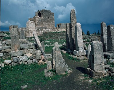 Korsfarerfort og Obeliskernes tempel af Phoenician Phoenician
