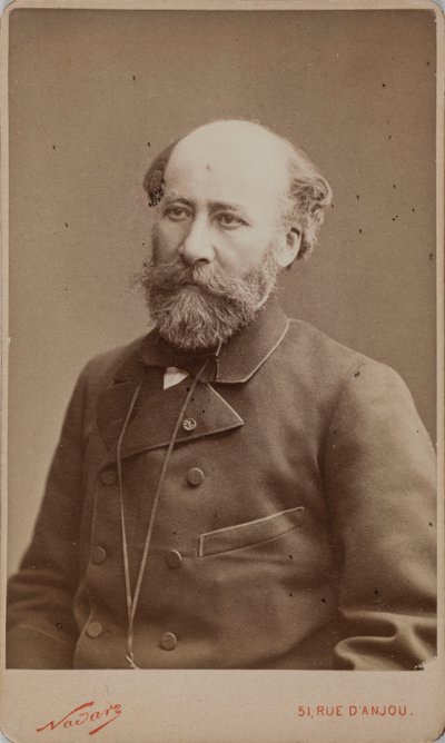 Portræt af Octave Feuillet 1821-1890. af Photo studio Nadar.