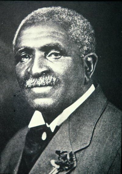 George Washington Carver (1864-1943) (s/hvid foto) af Photographer American