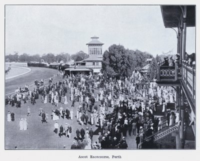Ascot Racecourse, Perth (s/h-billede) af Photographer Australian